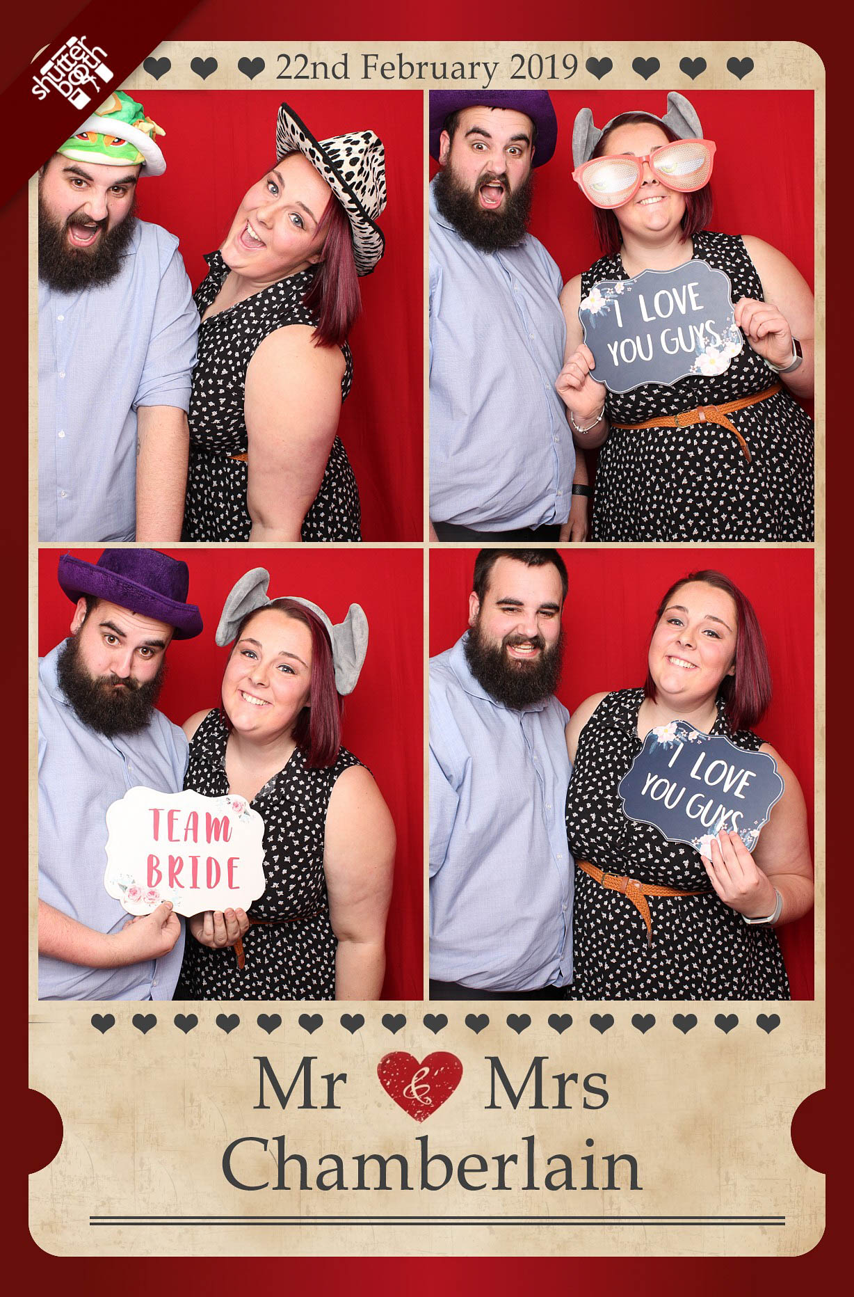 Mr and Mrs Chamberlain | View more photos from the event at gallery.shutterbooth.co.uk/u/Shutterbooth/Mr-and-Mrs-Chamberlain